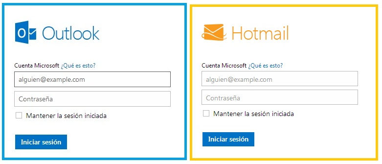 Hotmail iniciar sesion